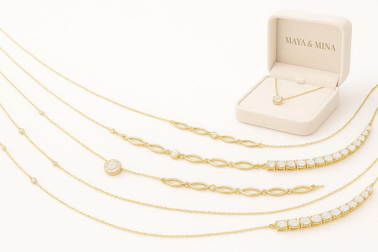 Necklaces by Maya & Mina