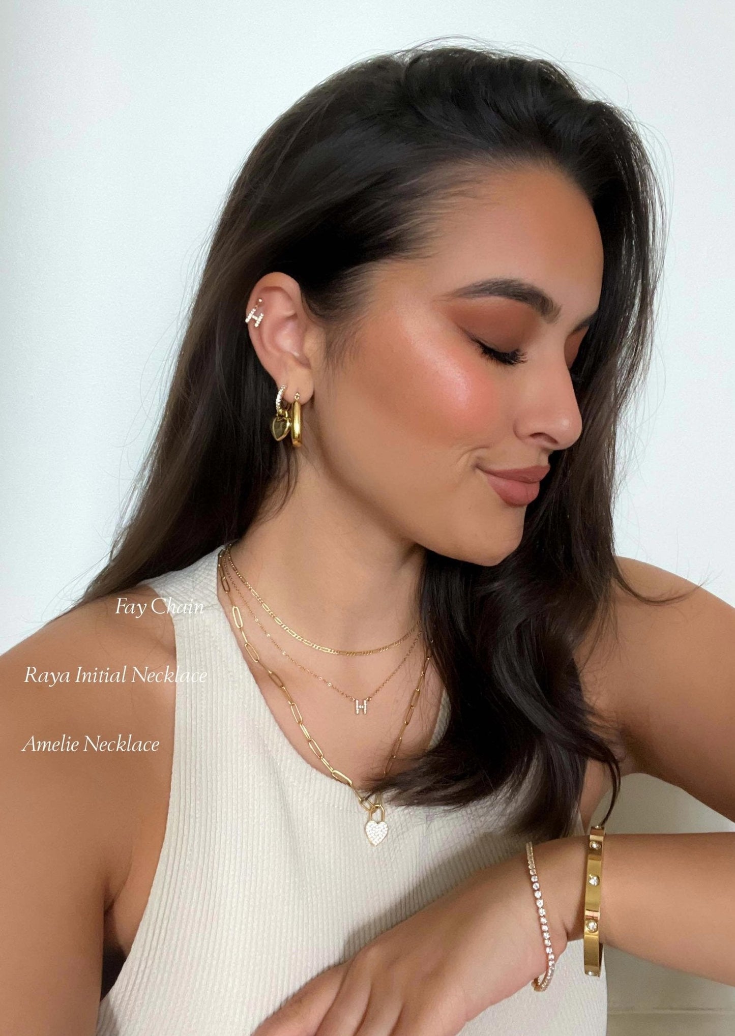 Gold Figaro Chain Necklace