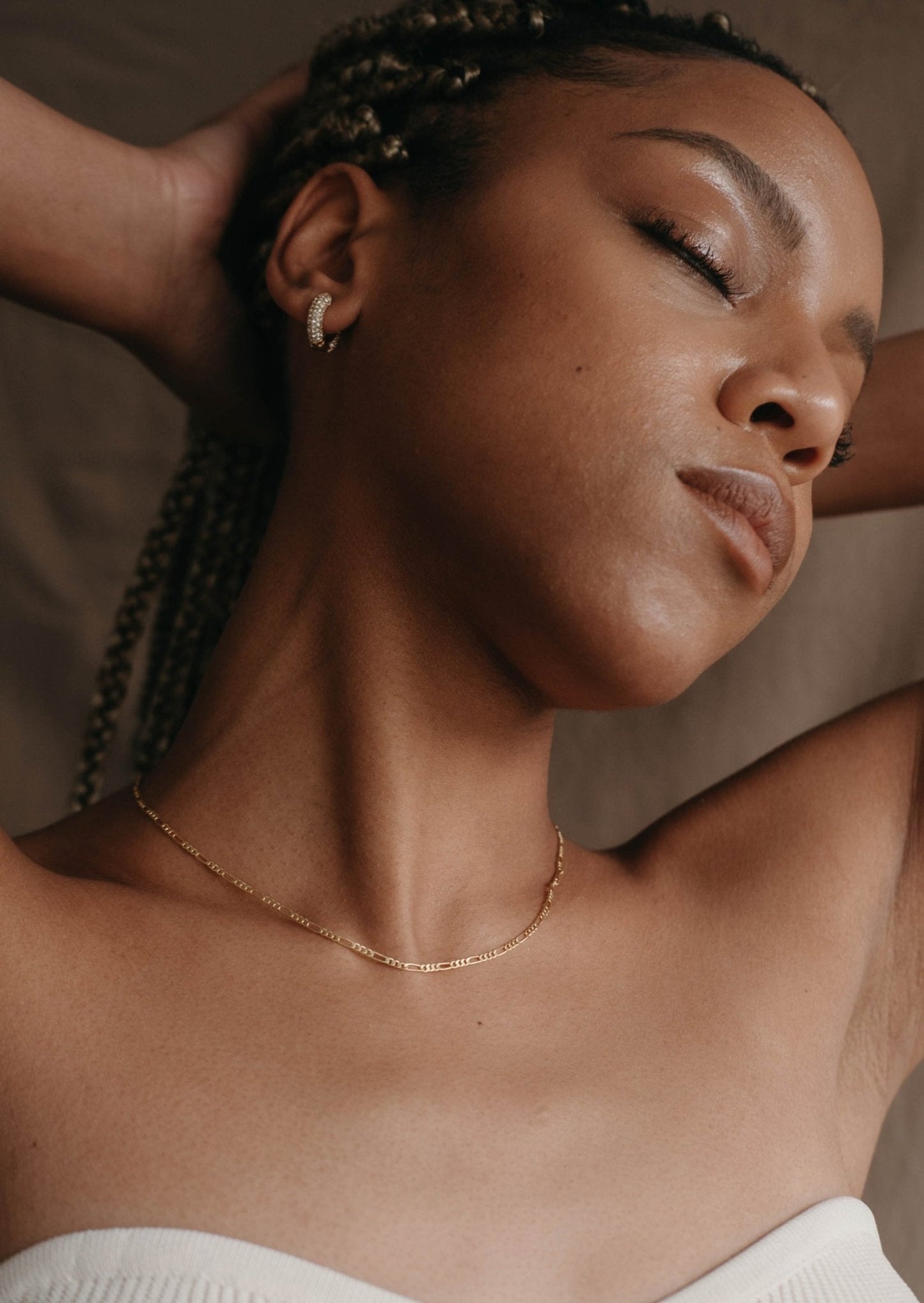 Gold Figaro Chain Necklace