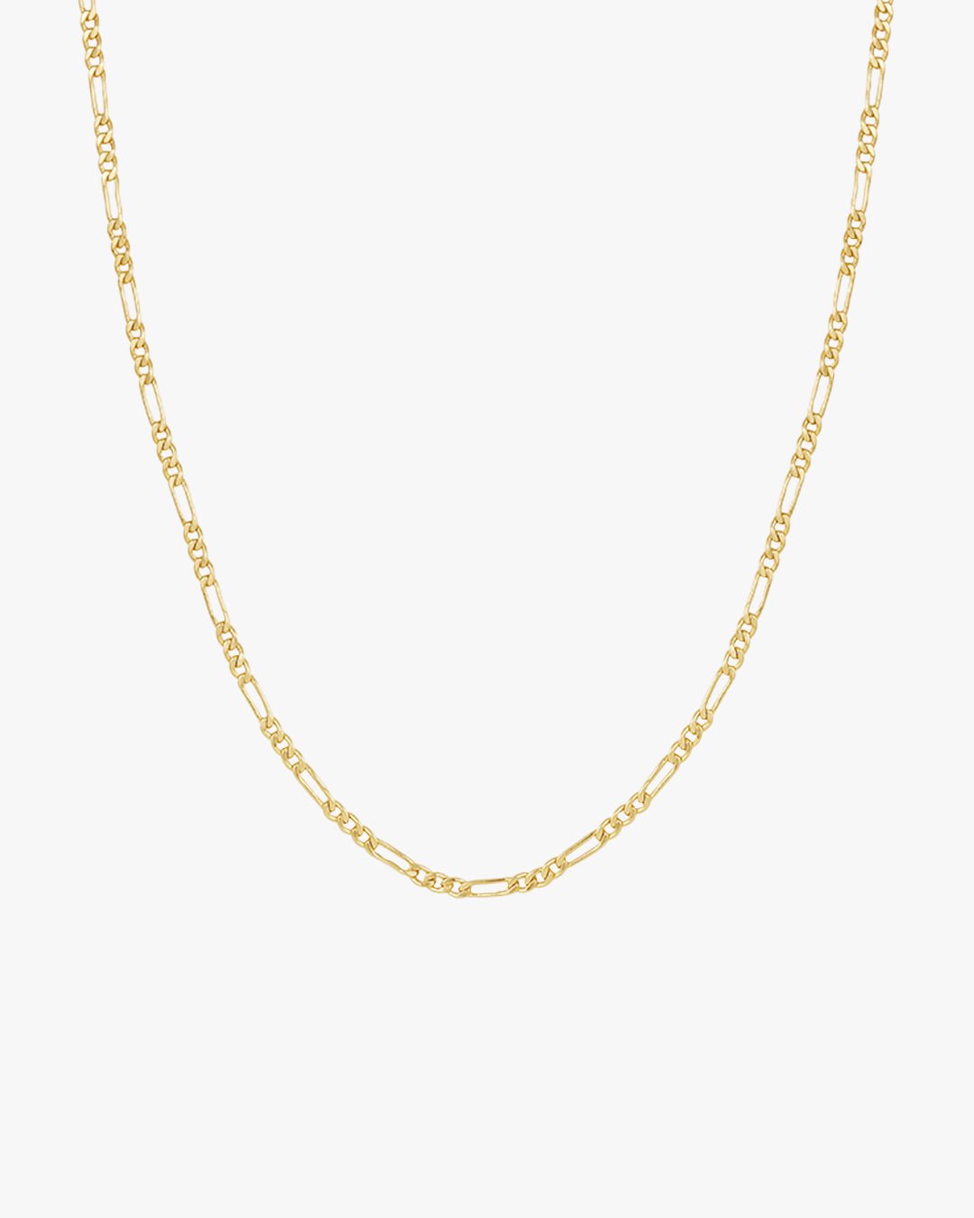 Gold Figaro Chain Necklace