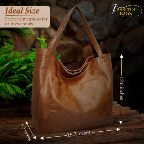 Vintage Shoulder Bag with Elegant Design