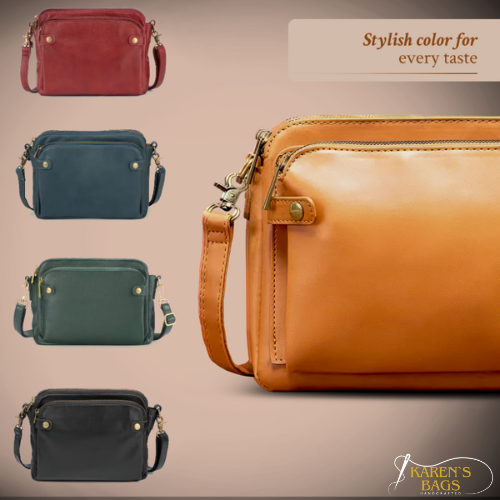 Classic Leather Shoulder Bag
