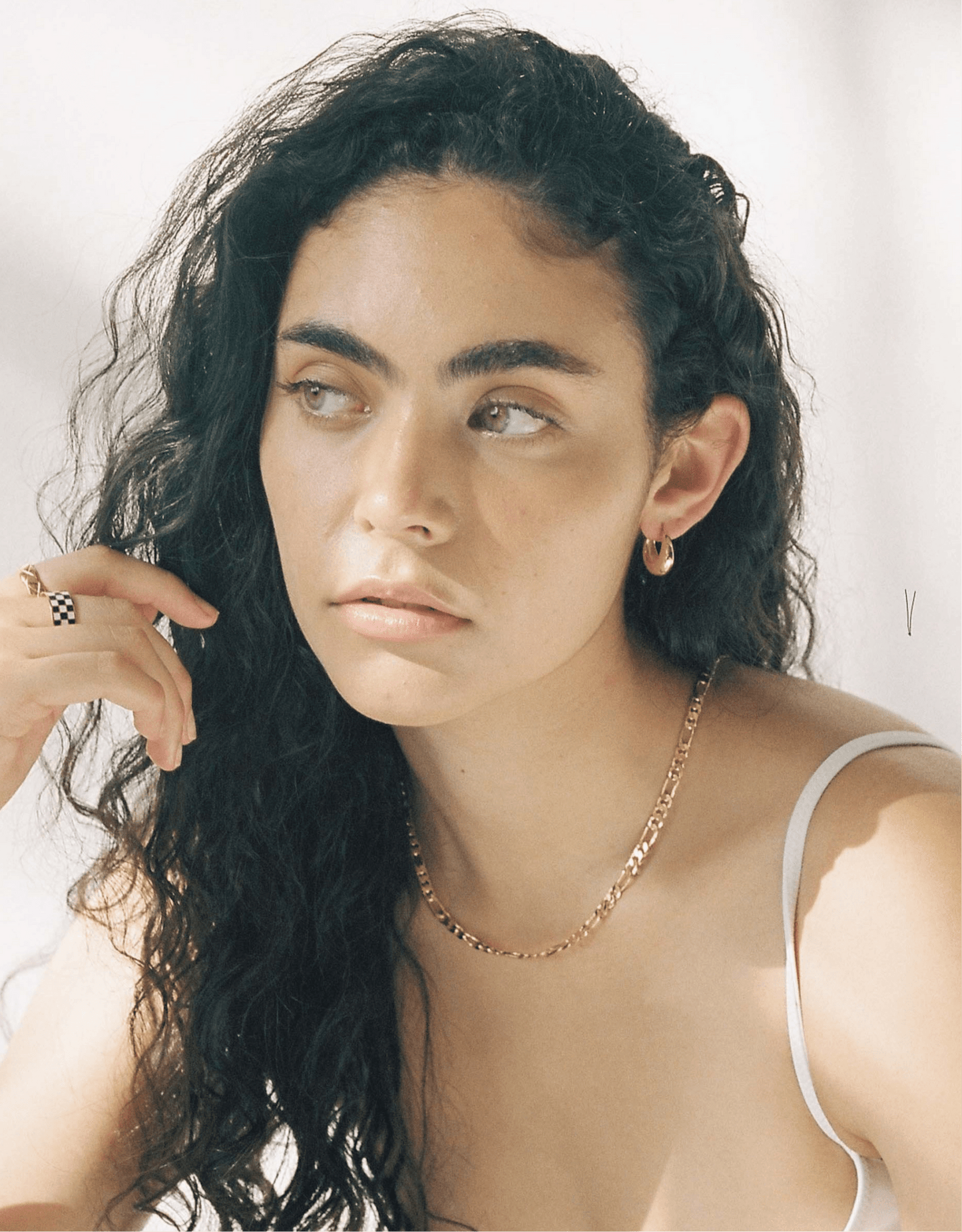 Gold Chunky Hoop Earrings – Classic Polished Statement Huggies