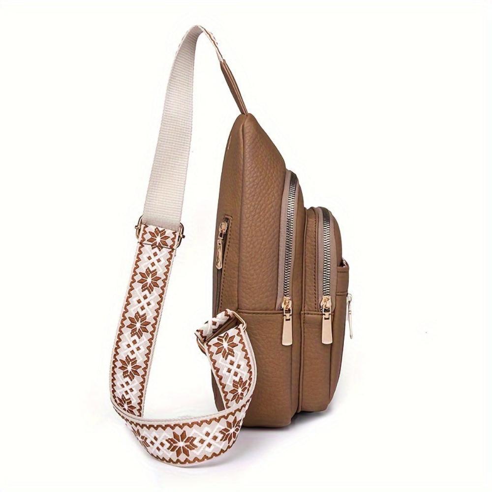 Vintage Chest Crossbody Bag