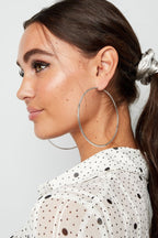 Basic Big Gold Hoop Earrings for Women
