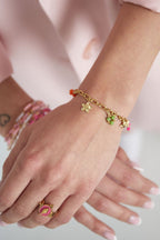 Charm Happy Place Bracelet Gold – Playful Lucky Charm Jewelry