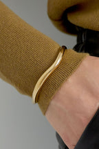 Babe Bangle Bracelet Silver – Chic Statement Cuff Jewelry