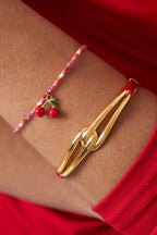 Connect with Me Bracelet Gold – Elegant Linked Chain Jewelry