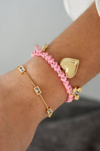 Diamond Glow Bracelet Gold – Sparkling Gemstone-Inspired Jewelry