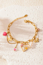 Blossom Dreams Bracelet Gold – Romantic Floral-Inspired Jewelry
