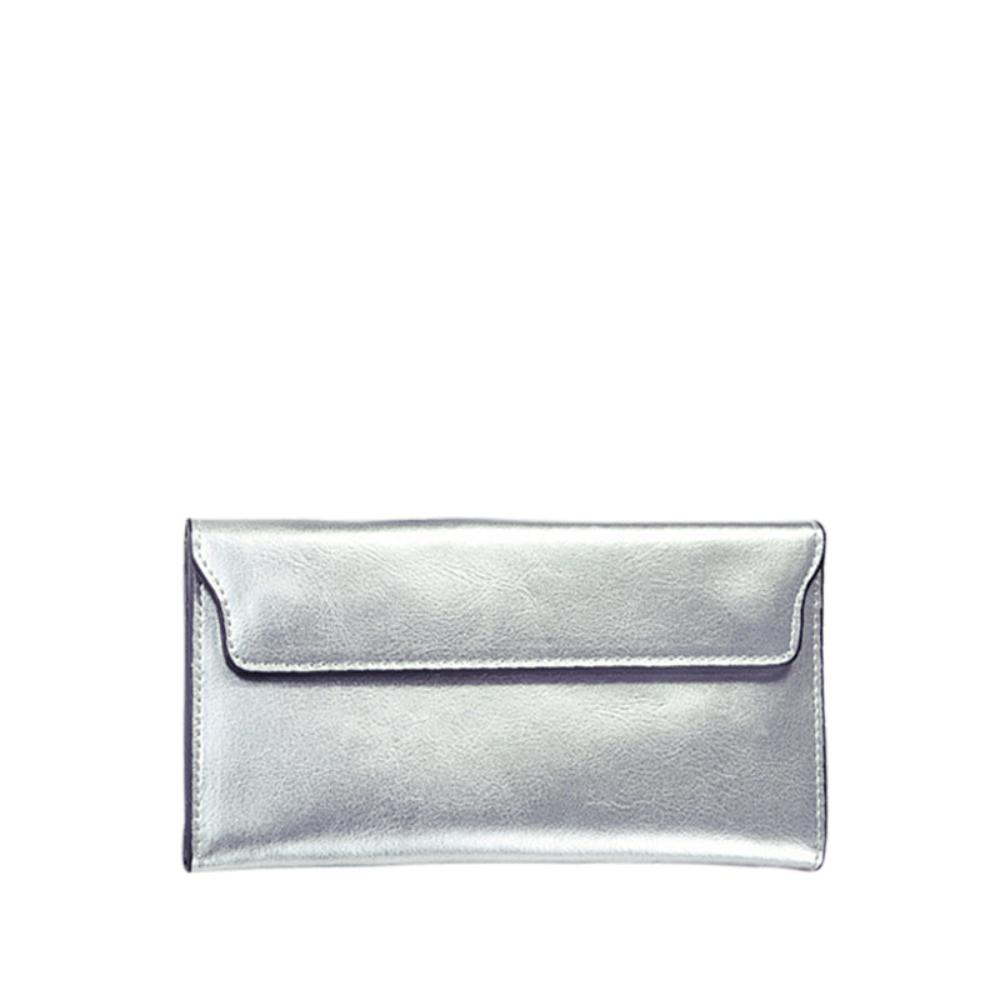 Classic Fold-Over Wallet with Magnetic Flap