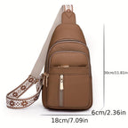 Vintage Chest Crossbody Bag