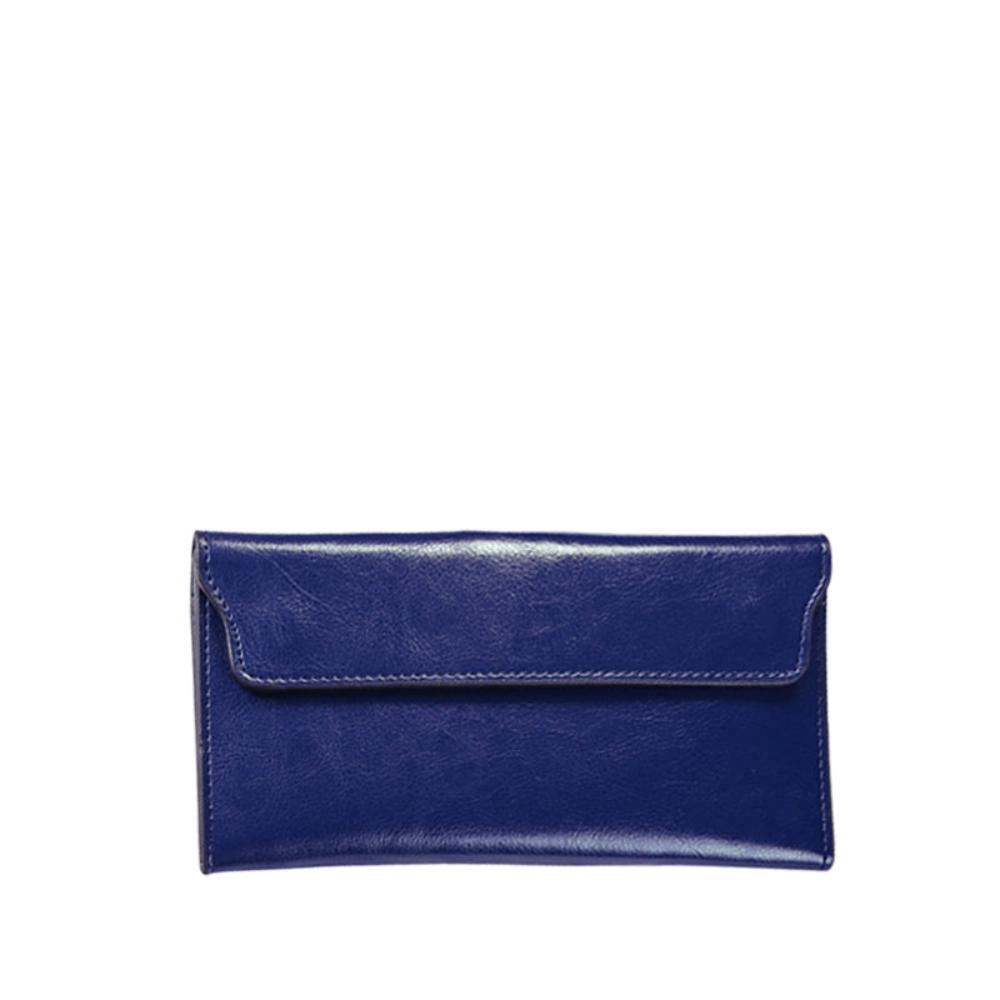 Classic Fold-Over Wallet with Magnetic Flap