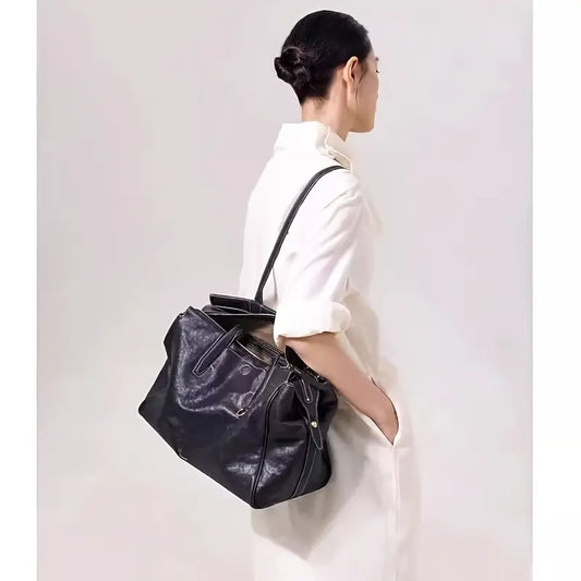 Leather Tote Bag for Women