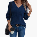 V-Neck Sweater – Long Sleeves