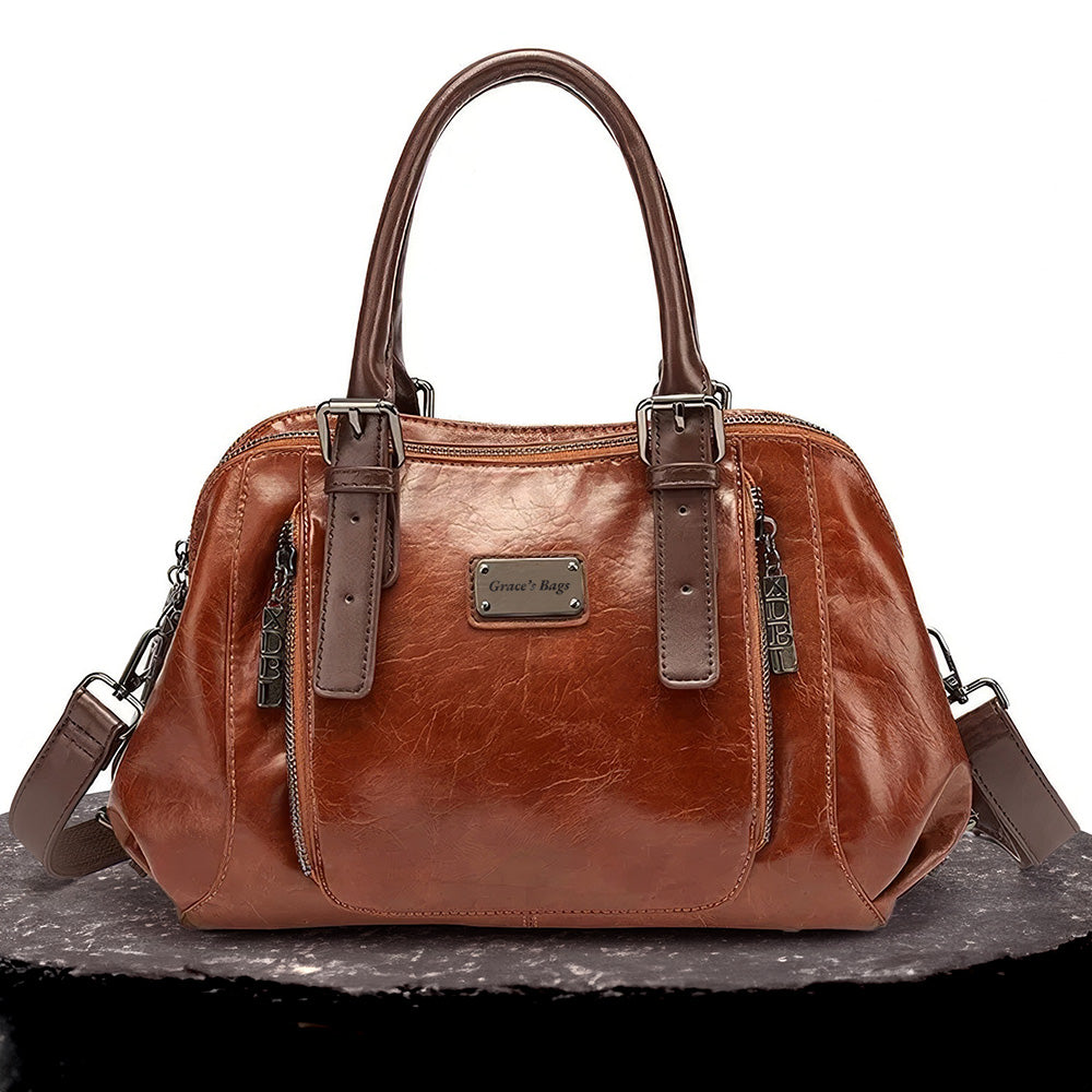 Timeless Leather Shoulder Bag