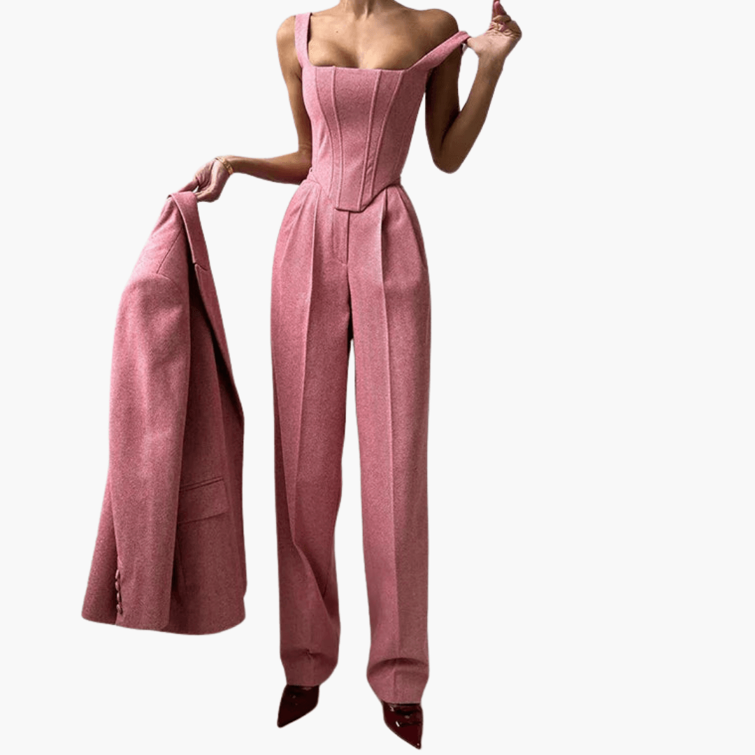 Pantsuit – Corset Blazer – Tailored Fit