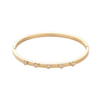 Vintage Diamond Hearts Bracelet Gold – Romantic Vintage-Inspired Jewelry
