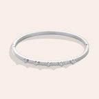 Vintage Diamond Hearts Bracelet Silver – Romantic Vintage-Inspired Jewelry
