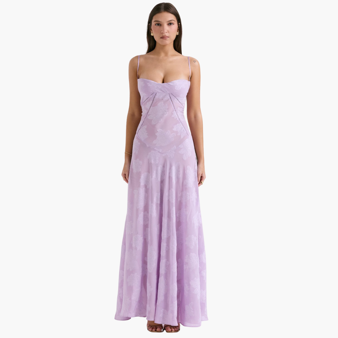 Lace Maxi Dress – Vintage Style