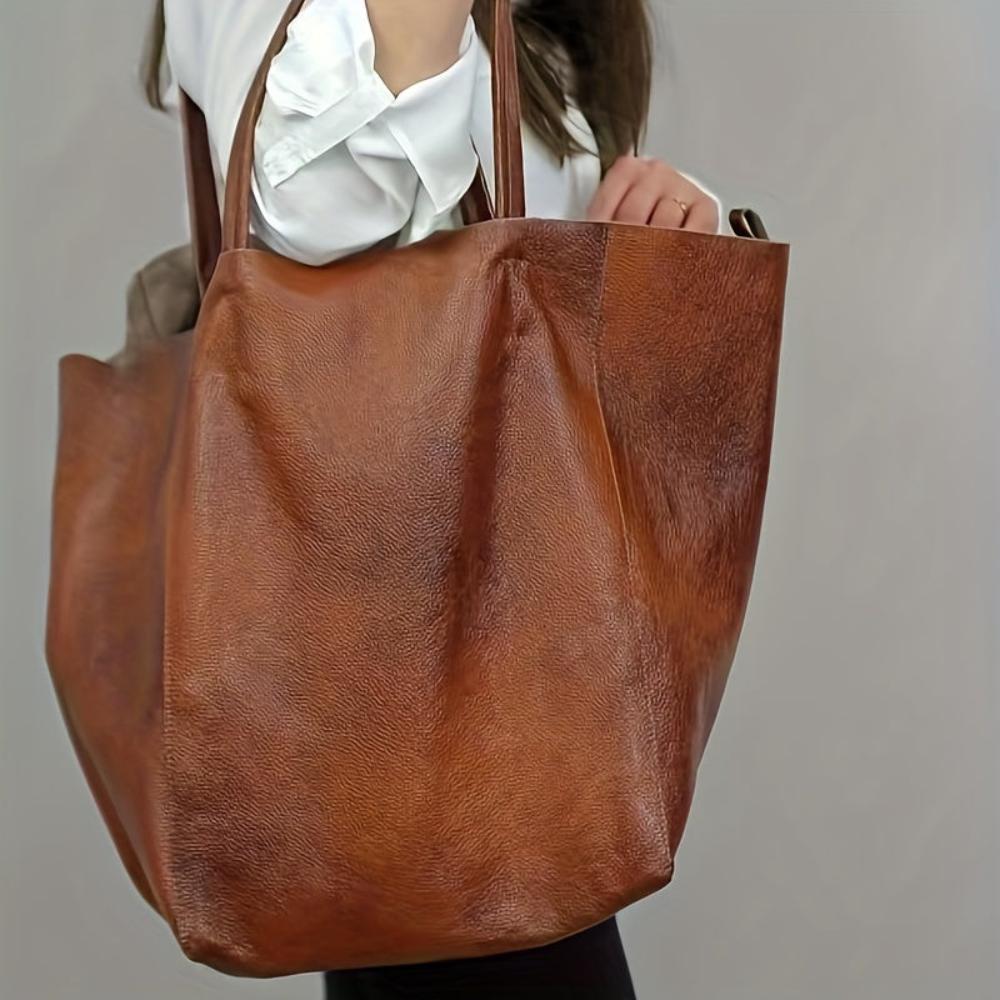 Retro Large Capacity Tote Bag