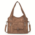 Vintage Shoulder Bag with Elegant Finish