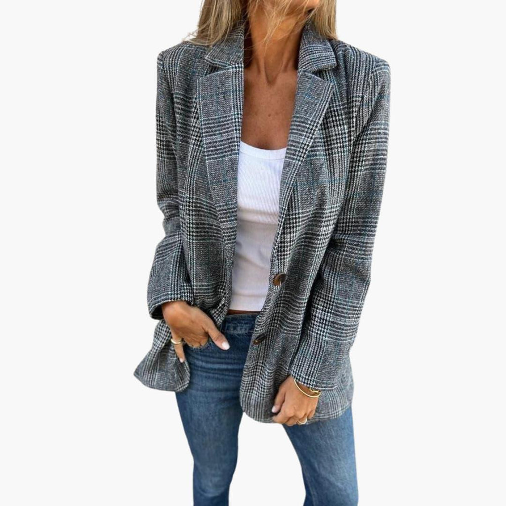 Checked Blazer – Slim Fit