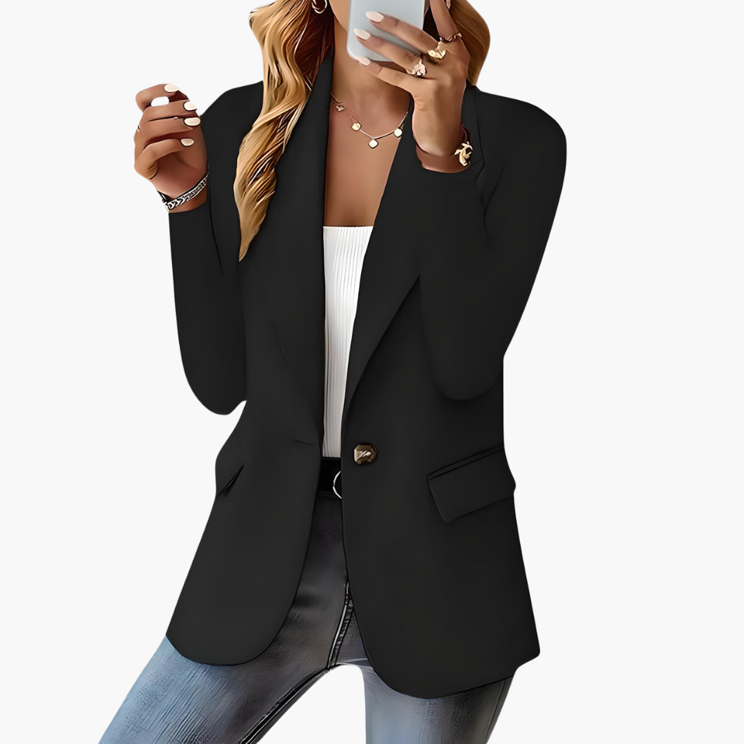 Blazer Jacket – Lapel Collar – Front Pockets