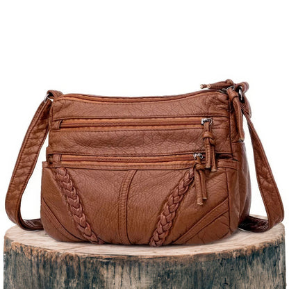 Classic Harmony Leather Shoulder Bag