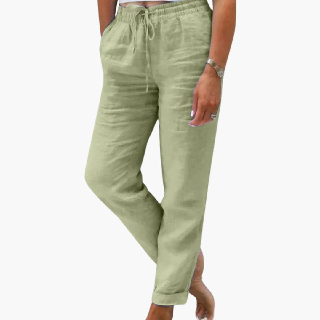 Summer Pants – Loose Fit – Drawstring Waist