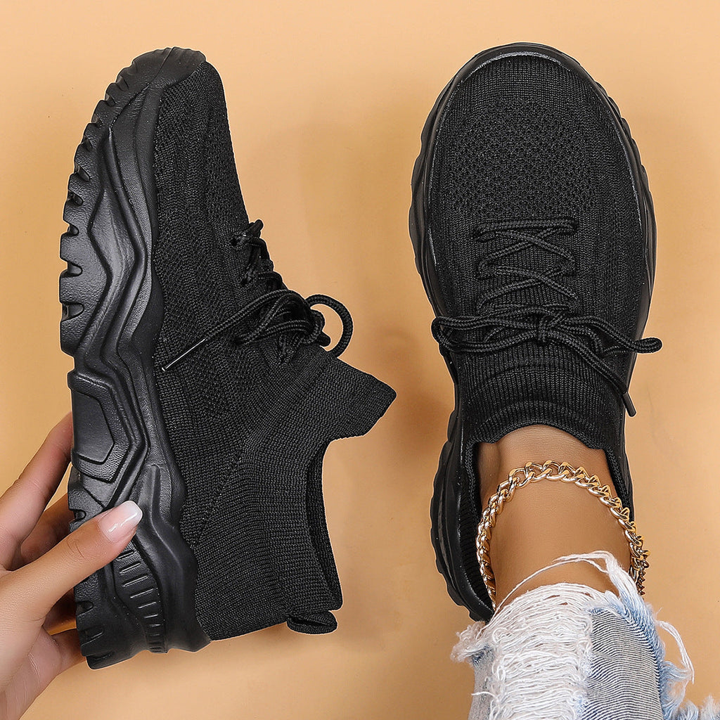 Casual Flyknit Breathable Shoes for Women