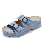 Women's Orthopedic Casual Wedge Sandals with Strap Belt