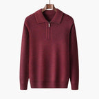 Winter Sweater – Half-Zip – High Collar