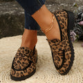Leopard Printed design Loafers for Women