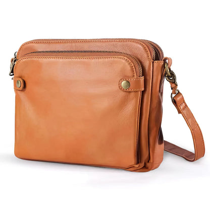 Classic Leather Shoulder Bag