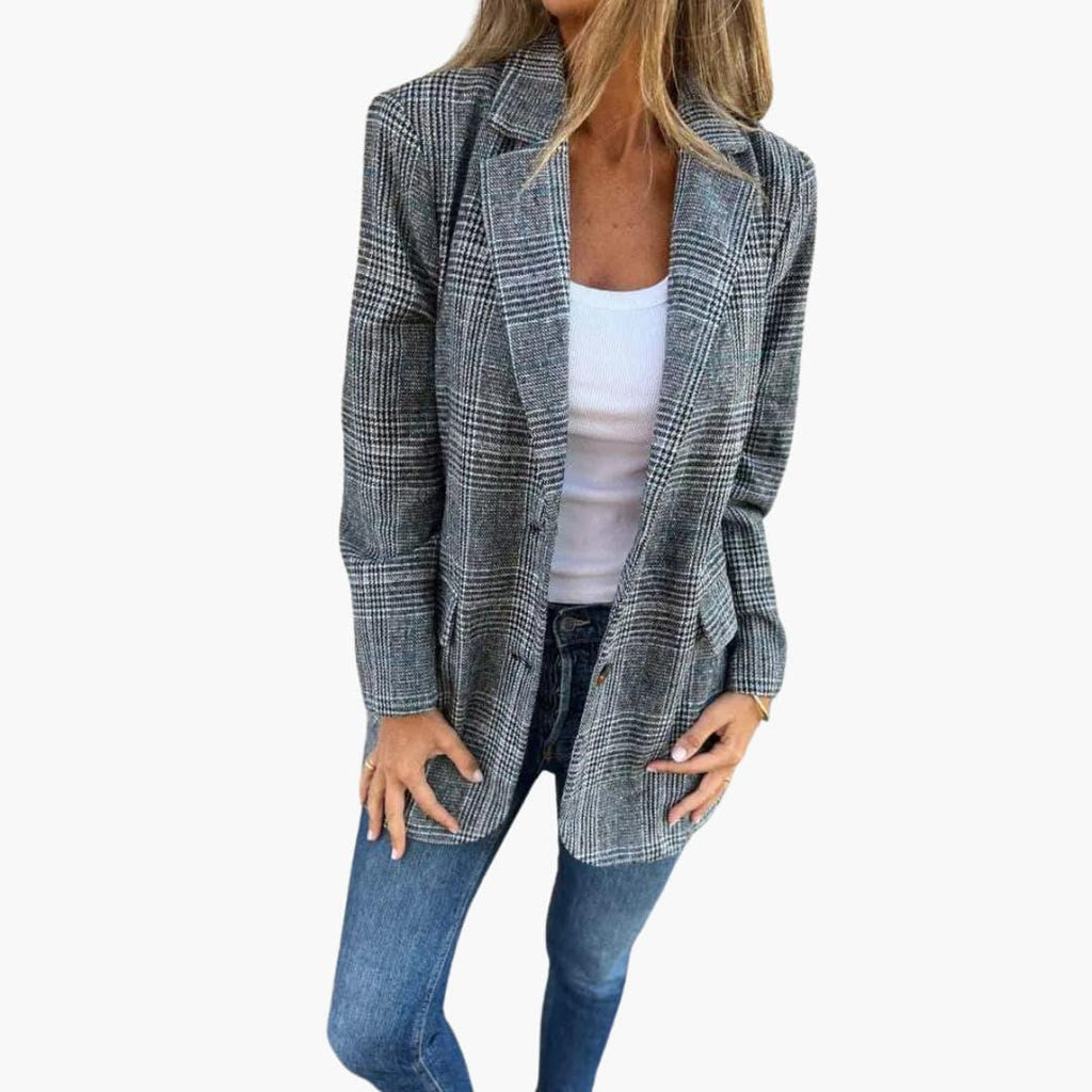 Checked Blazer – Slim Fit
