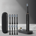 BrightWave Rechargeable Sonic Toothbrush for Deep Cleaning & Travel Use