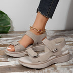 Casual Sandals with Adjustable Velcro straps for Women