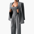Pantsuit – Corset Blazer – Tailored Fit