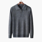 Winter Sweater – Half-Zip – High Collar