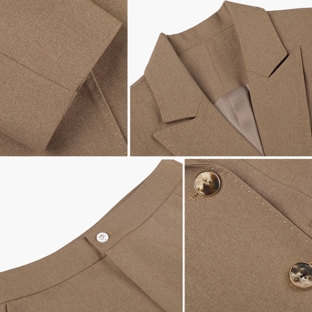 Two-Piece Suit Set – Blazer and Pants