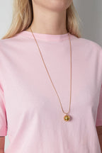Heartbeat Harmony Pregnancy Necklace Gold – Pendant for Women