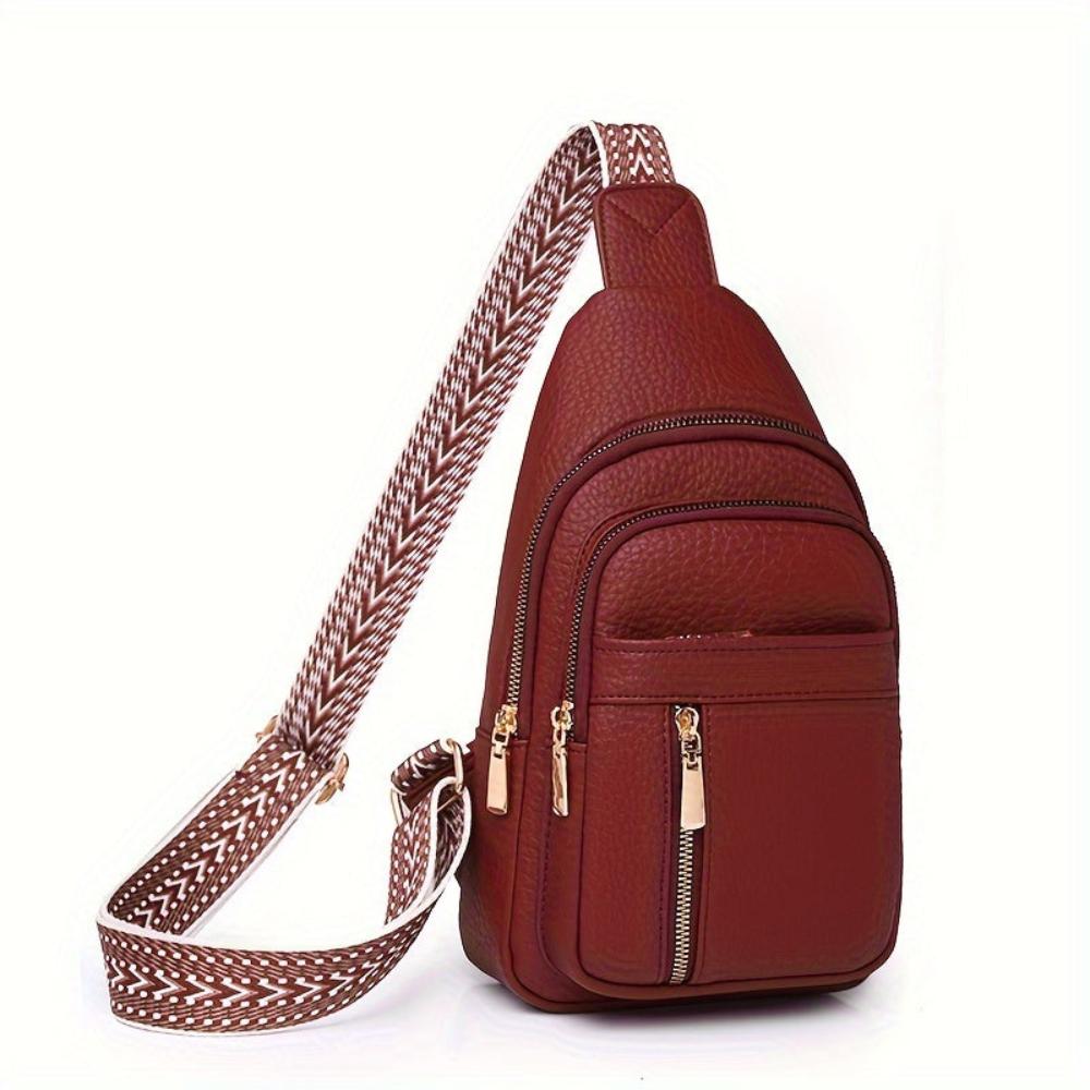 Vintage Chest Crossbody Bag