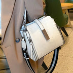 Retro Crossbody Bag with Adjustable Shoulder Strap