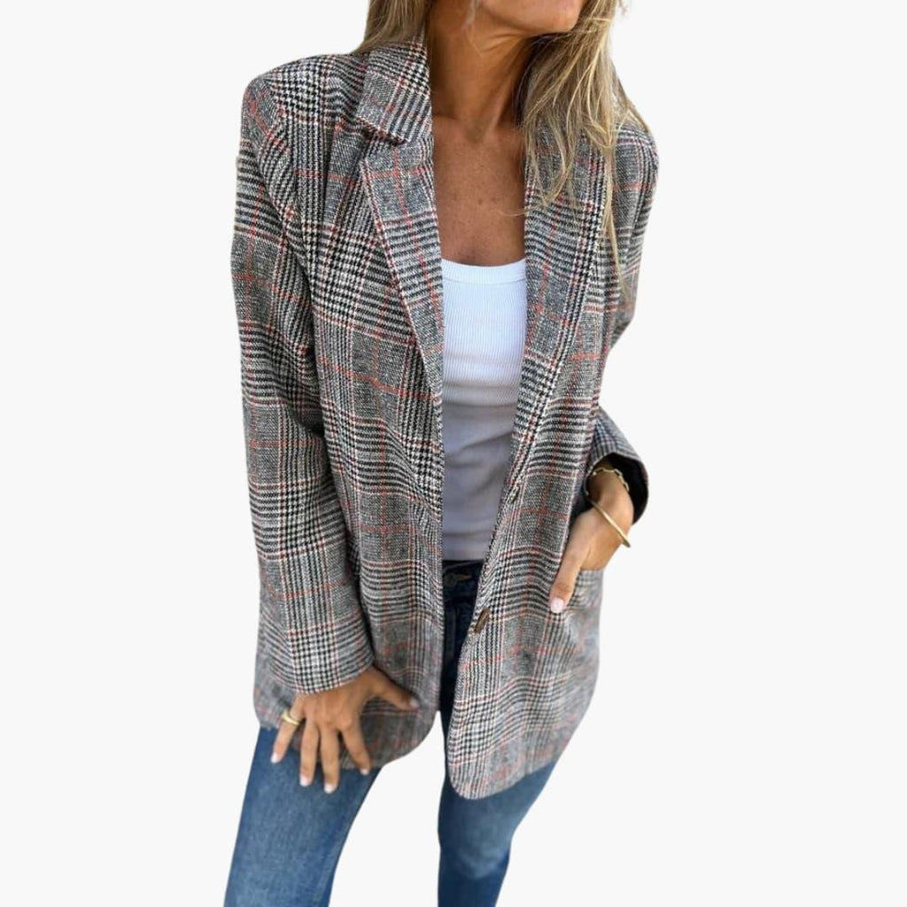 Checked Blazer – Slim Fit