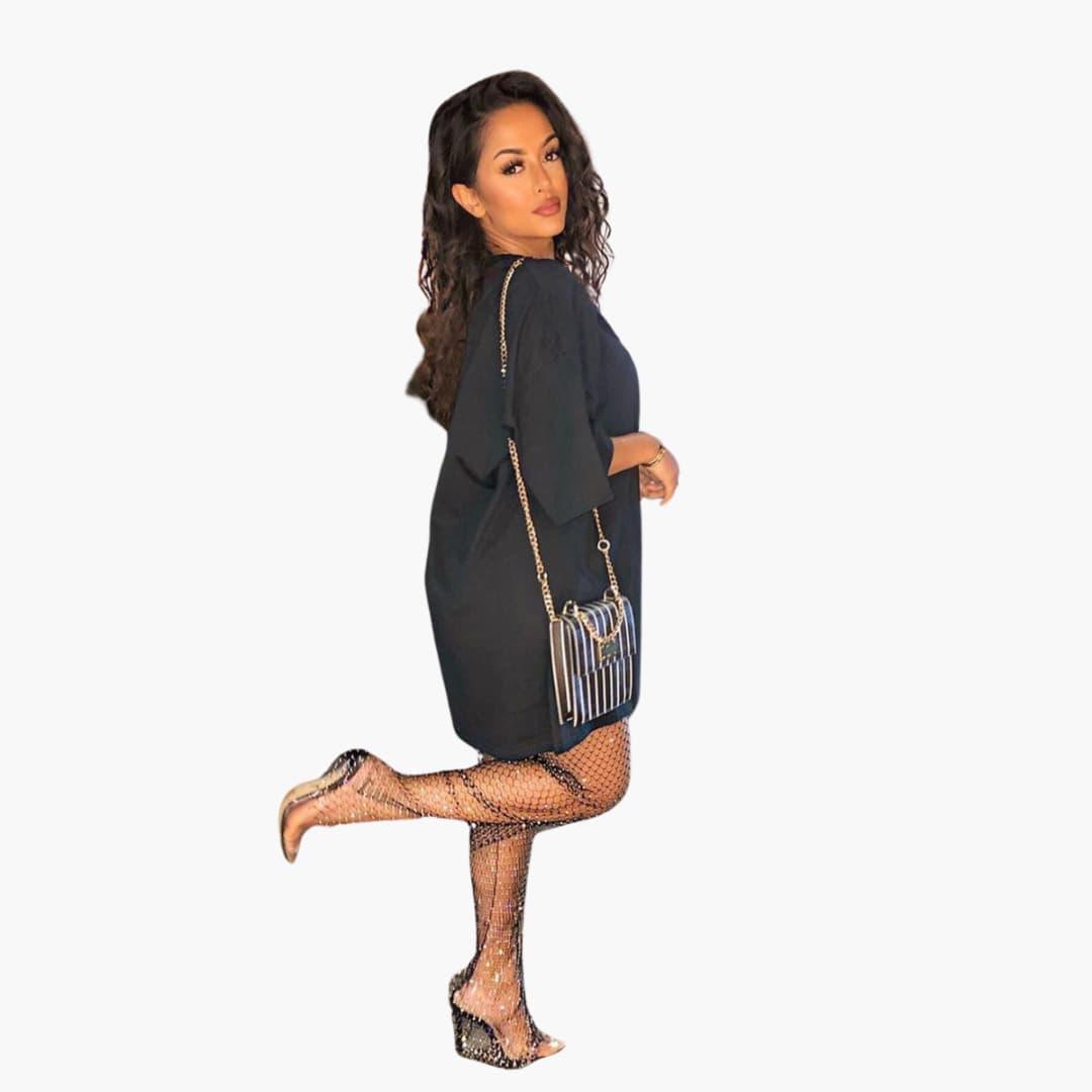 Mesh Skirt – Blazer Set