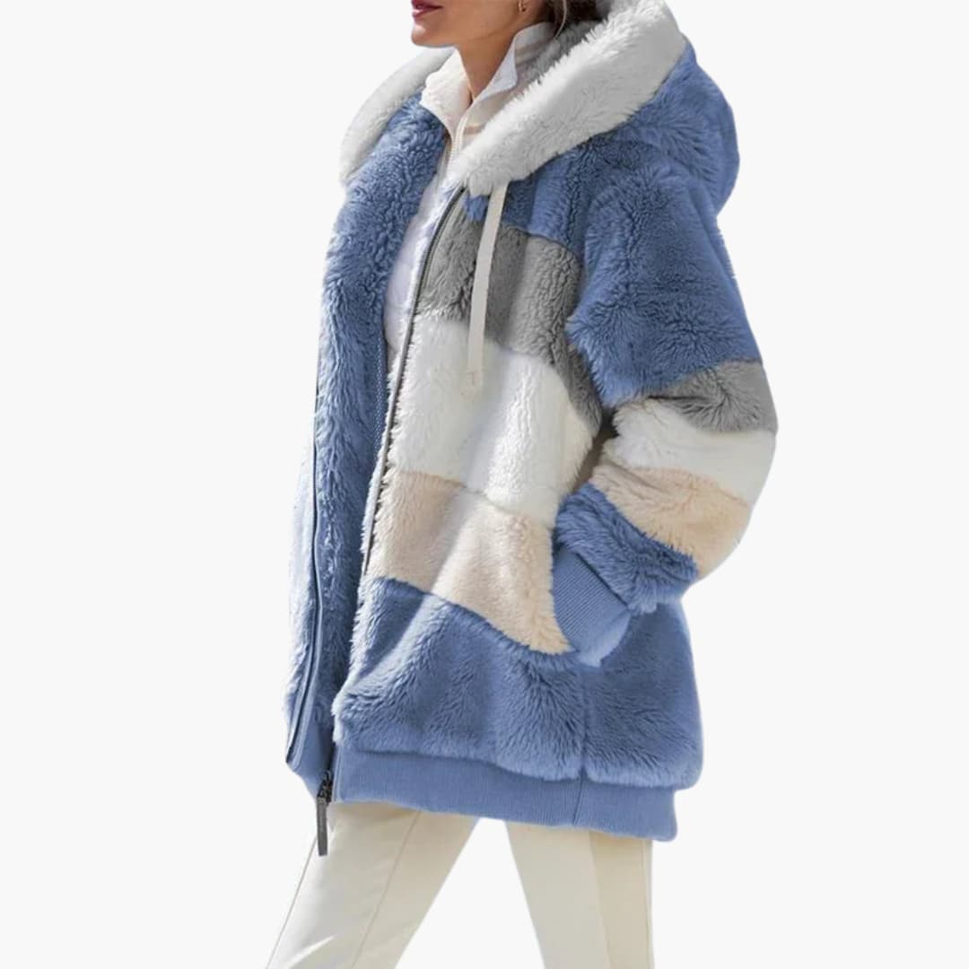 Women's Jacket with Hood and Zipper