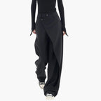 Asymmetric Trousers – Slim Fit
