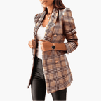 Tweed Blazer – Button Closure