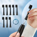 BrightWave Rechargeable Sonic Toothbrush for Deep Cleaning & Travel Use